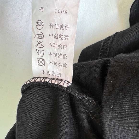 NHIZ Izzue Plus Neighborhood T-Shirt Union Jack Black XL Special Project Cotton - Picture 11 of 11